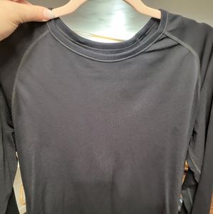 FIGS XL performance under scrub shirt. Black.